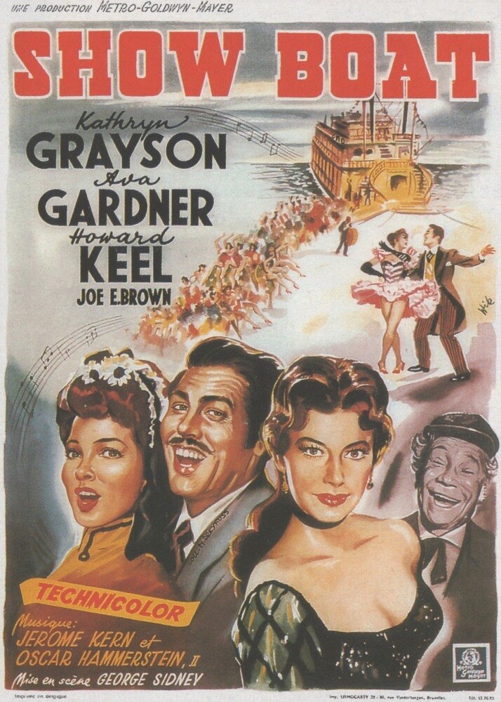 Плавучий театр (1951) постер
