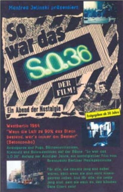 So war das S.O.36 (1985) постер