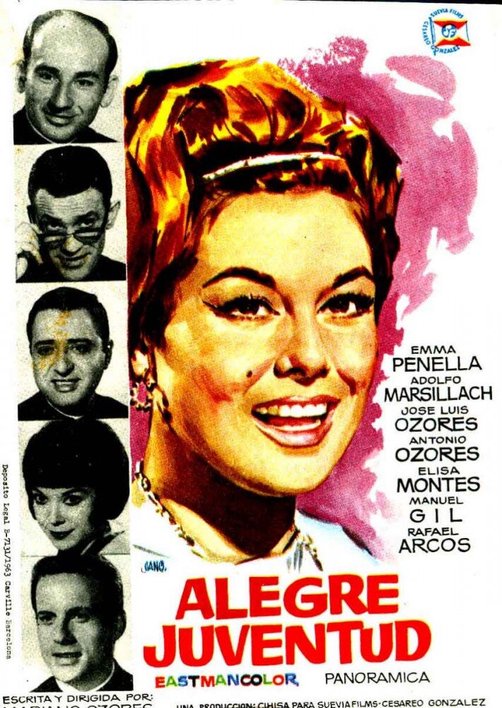 Alegre juventud (1963) постер