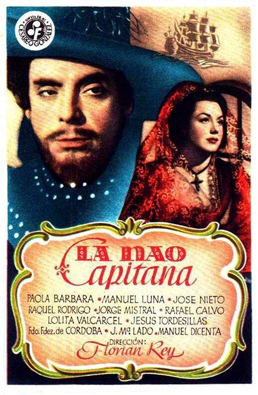 La nao Capitana (1947) постер