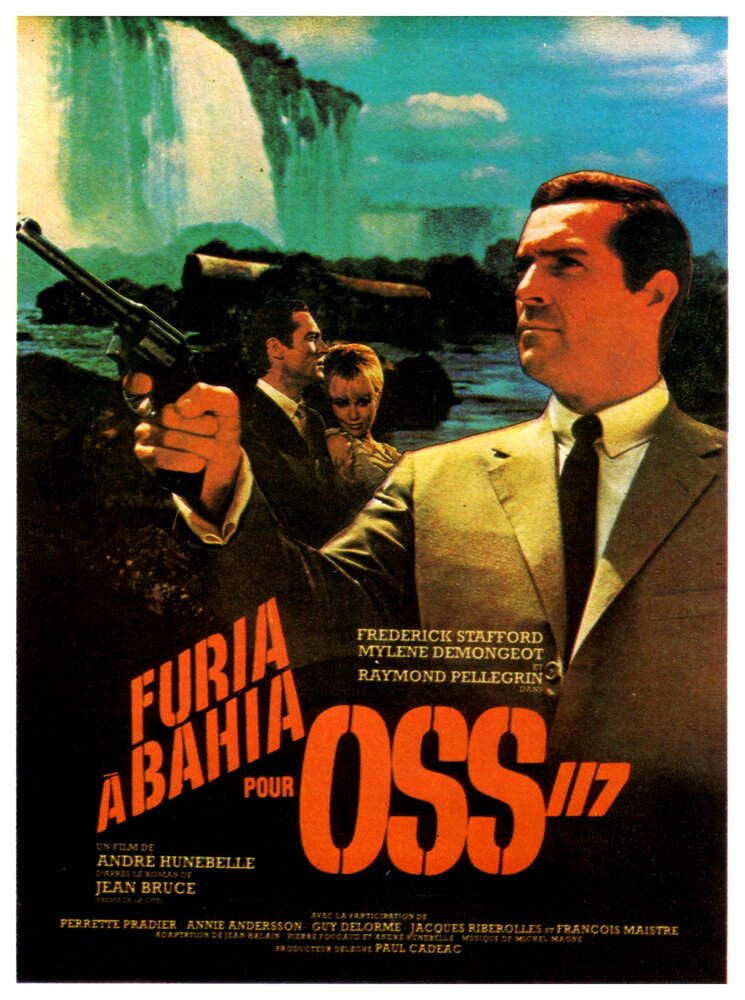 Ярость в Байя для агента ОСС 117 (1965) постер