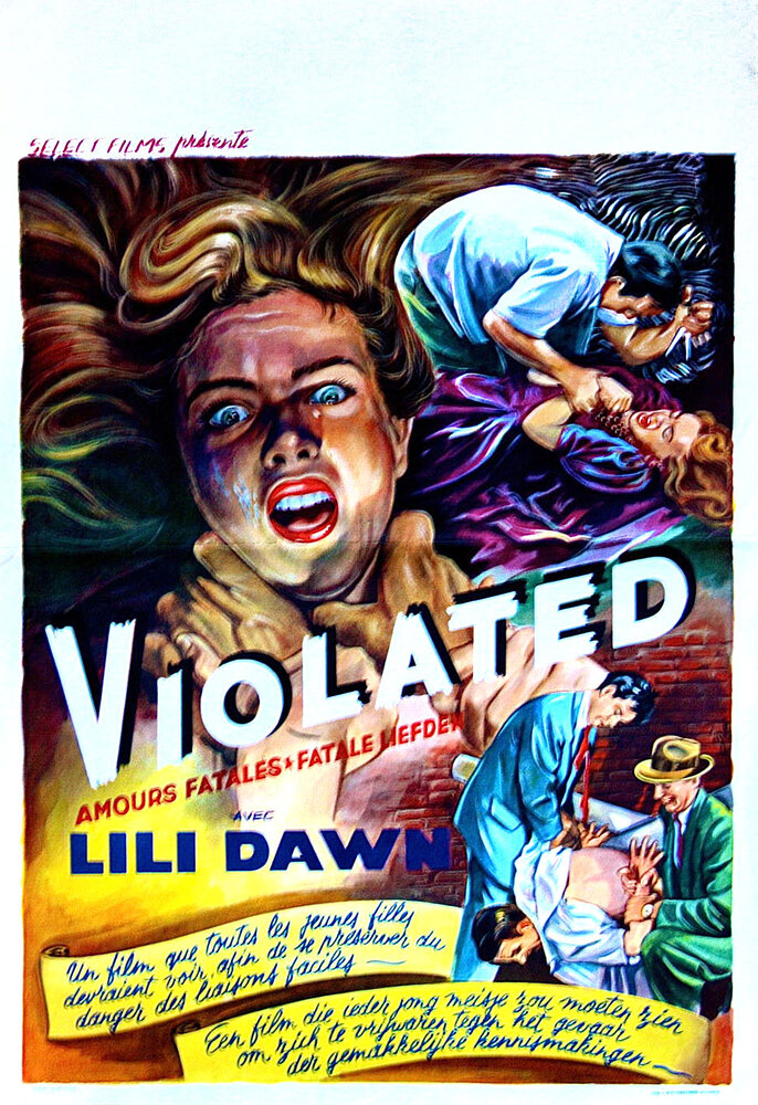 Violated (1953) постер