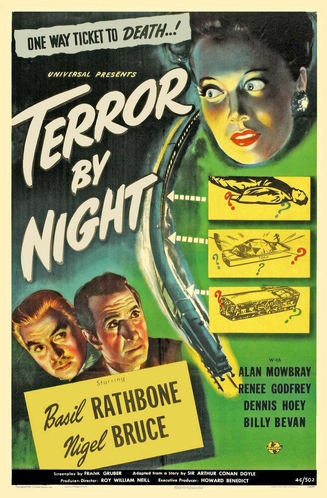 Шерлок Холмс: Ночной террор (1946) постер
