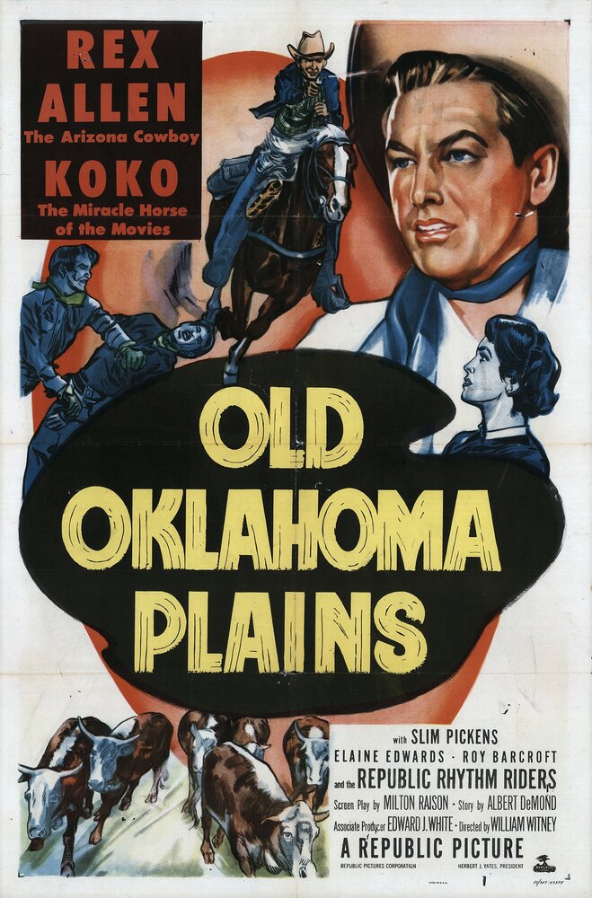 Старые равнины Оклахомы (1952) постер