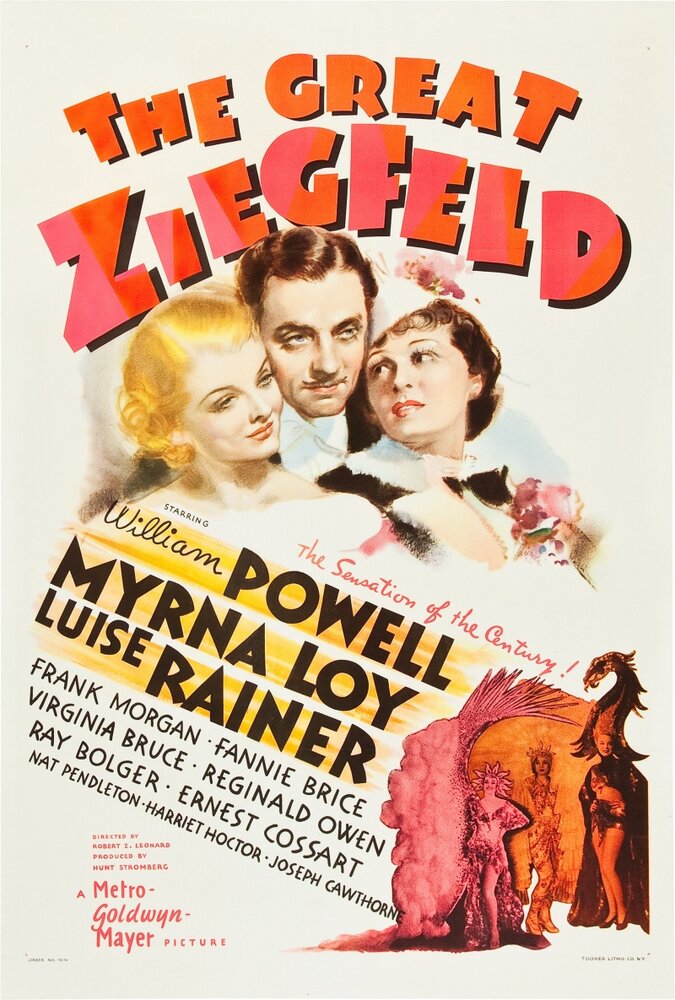 Великий Зигфелд (1936) постер