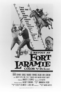 Бунт в форте Ларами (1956) постер