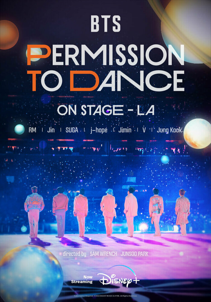 BTS Permission To Dance: On Stage – LA (2022) постер