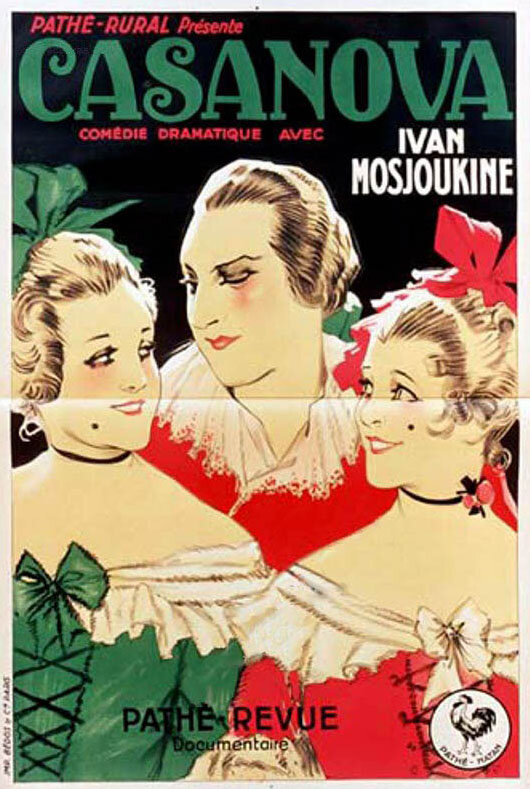 Казанова (1927) постер