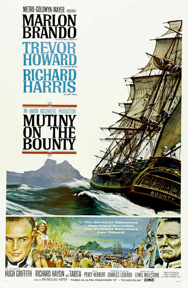 Мятеж на Баунти (1962) постер