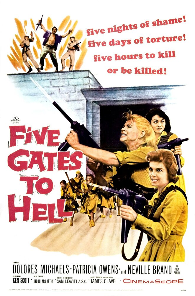 Five Gates to Hell (1959) постер