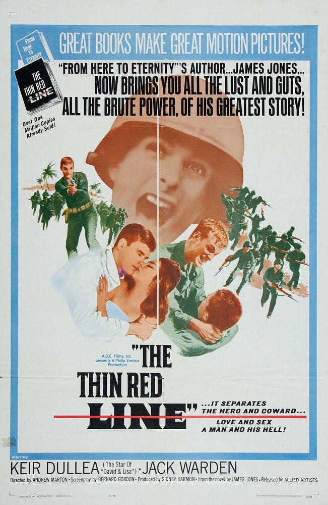 Тонкая красная линия (1964) постер