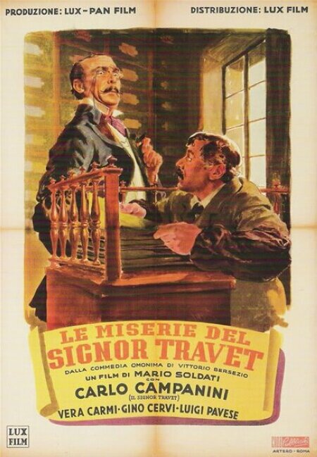 Невзгоды синьора Траве (1945) постер