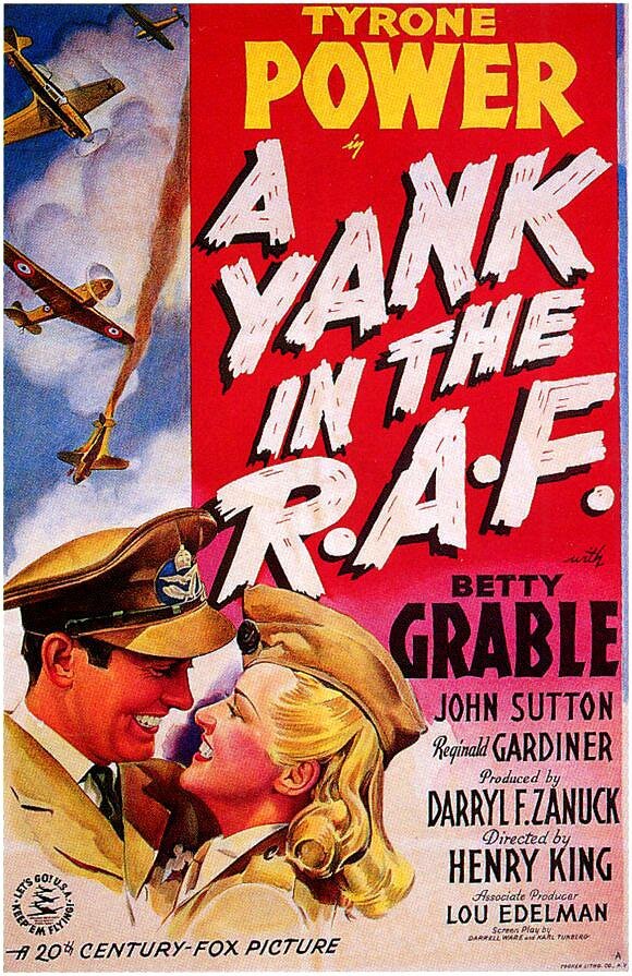 Янки в королевских ВВС (1941) постер