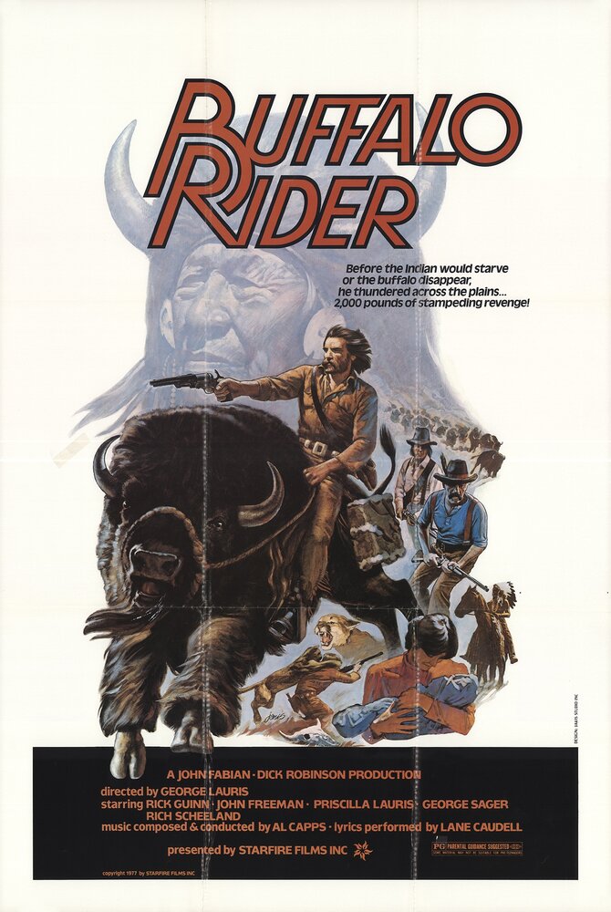 Buffalo Rider (1978) постер