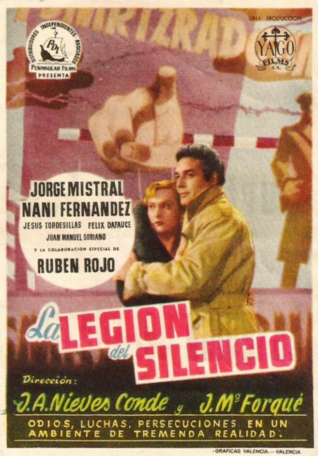 La legión del silencio (1956) постер