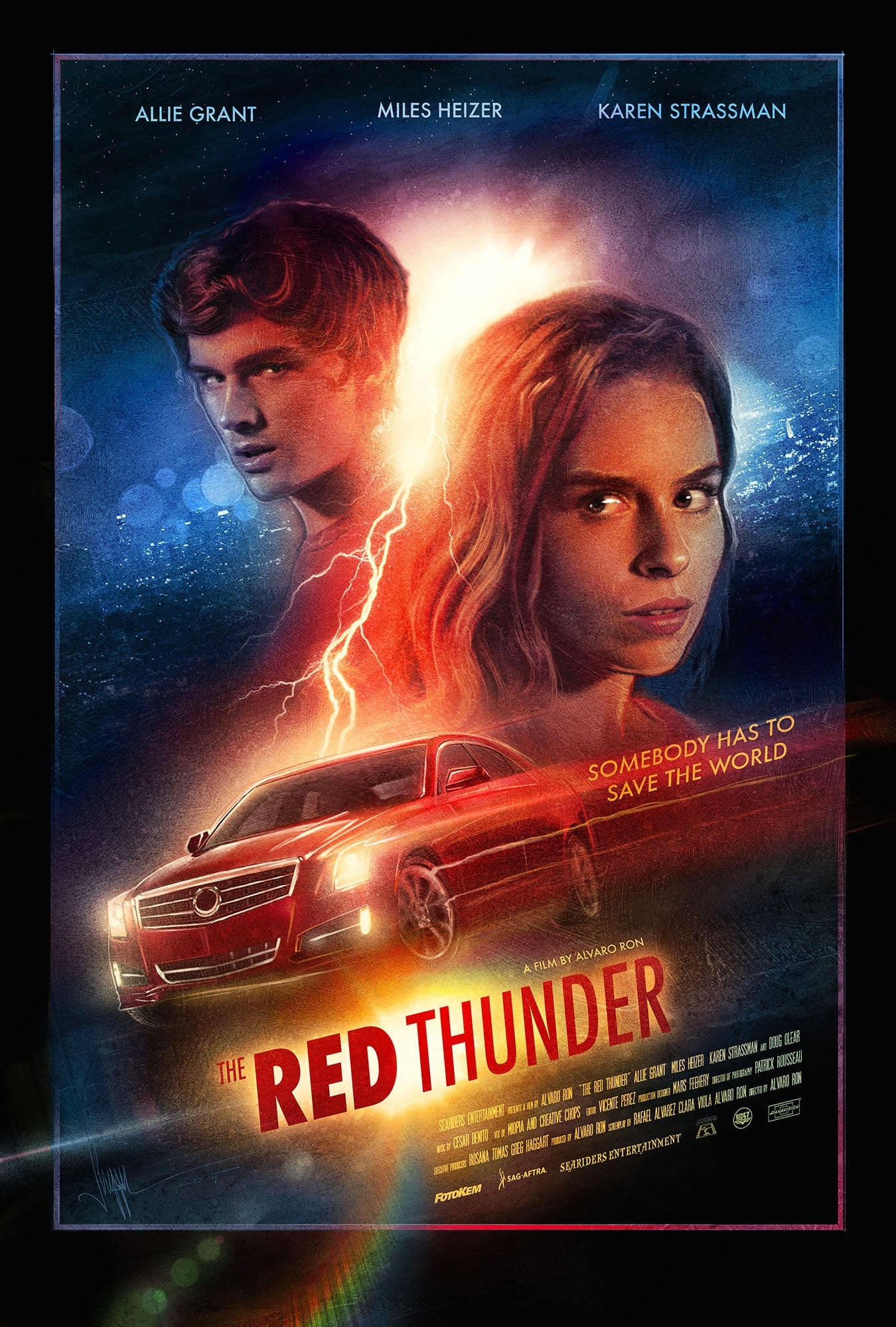 Красный гром (2015) постер