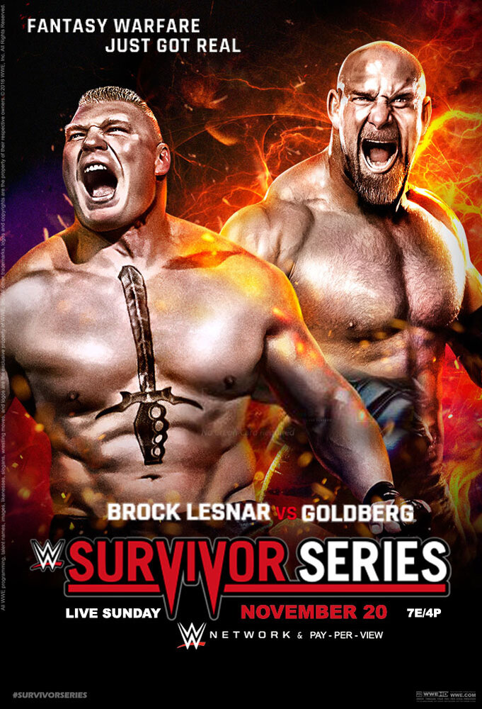 WWE Серии на выживание (2016) постер