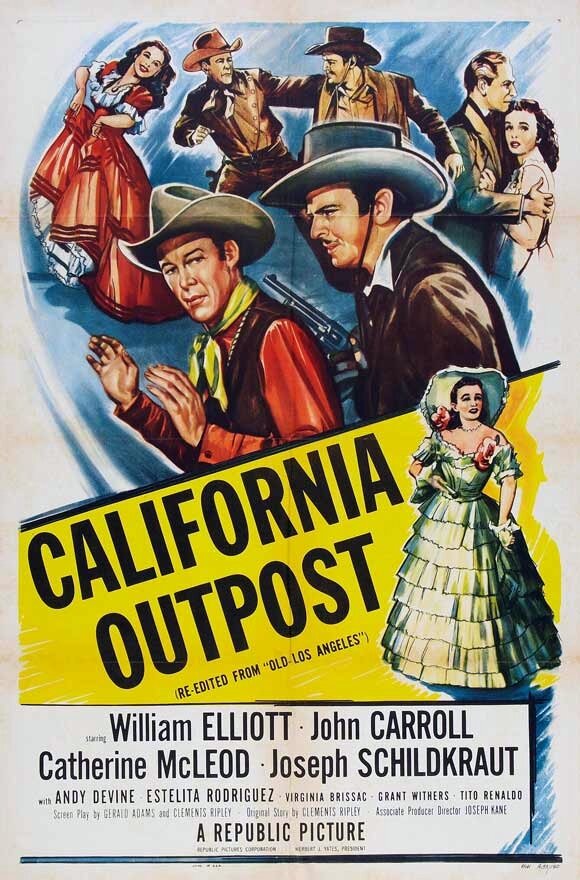 Старый Лос-Анджелес (1948) постер