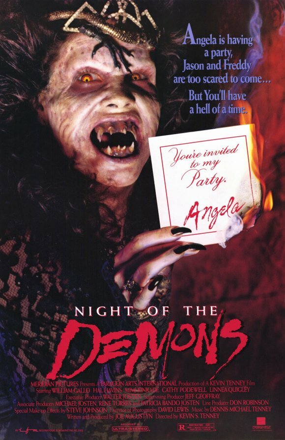 Ночь демонов (1987) постер