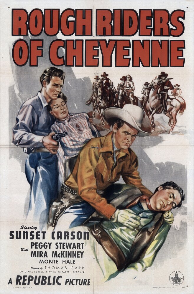 Rough Riders of Cheyenne (1945) постер