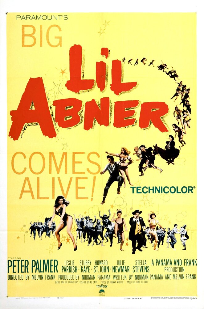 Крошка Абнер (1959) постер
