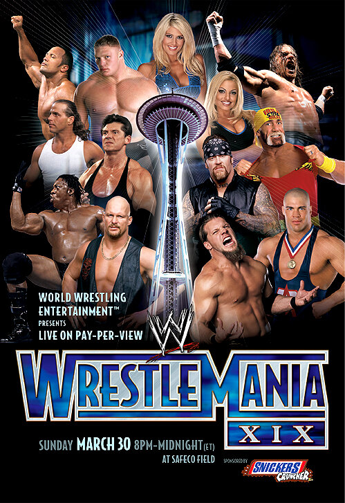 WWE РестлМания XIX (2003) постер