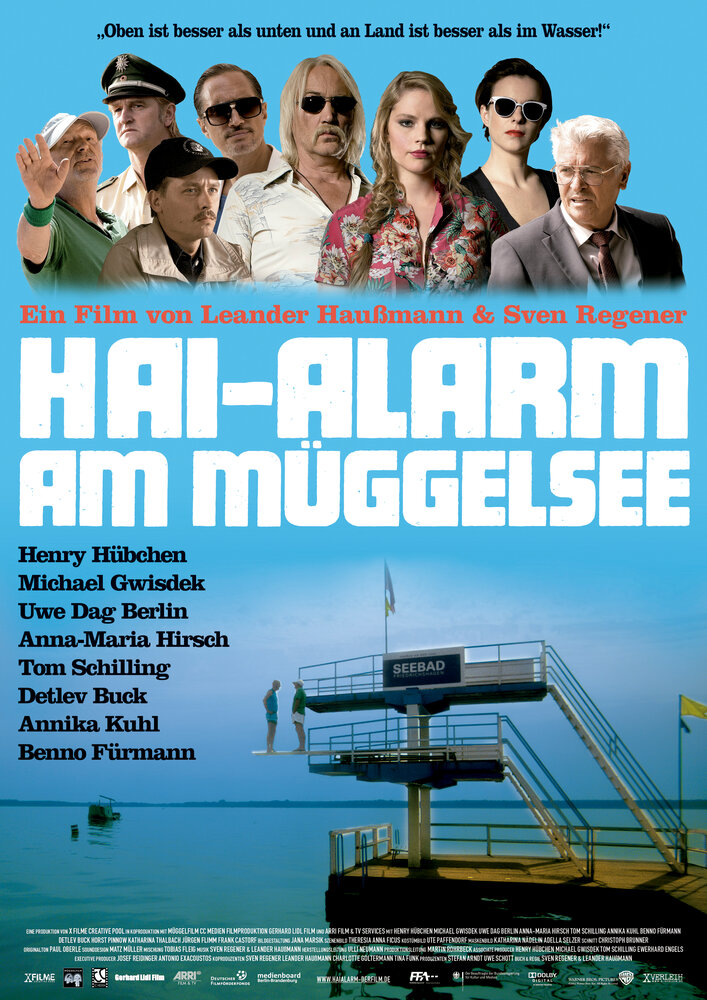 Нападение акул на озере Мюггельзе (2013) постер