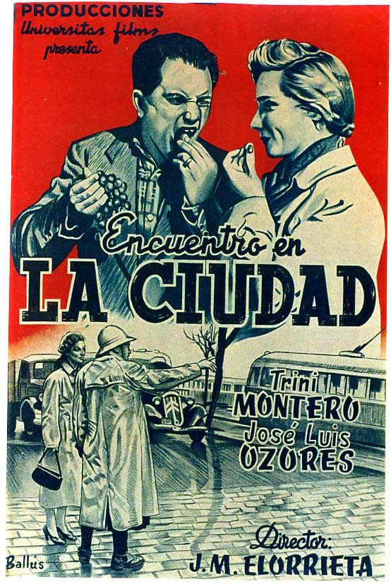 Encuentro en la ciudad (1956) постер