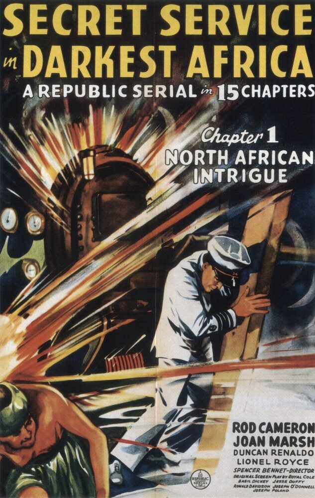 Секретная служба в Африке (1943) постер