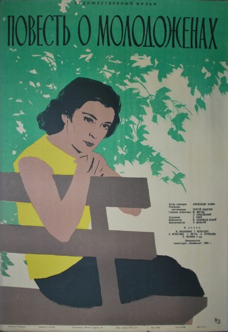 Повесть о молодоженах (1959) постер
