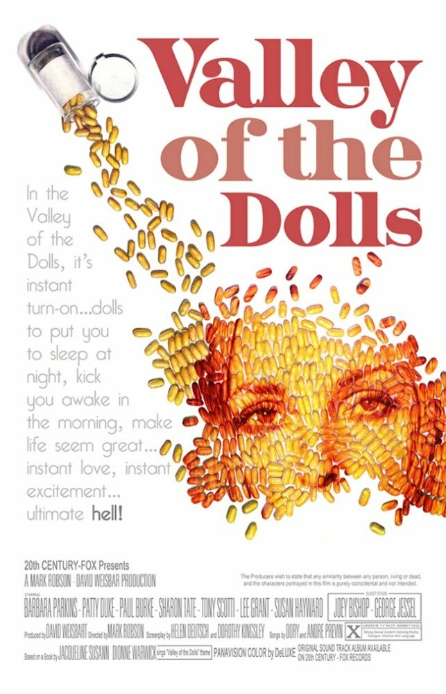 Долина кукол (1967) постер