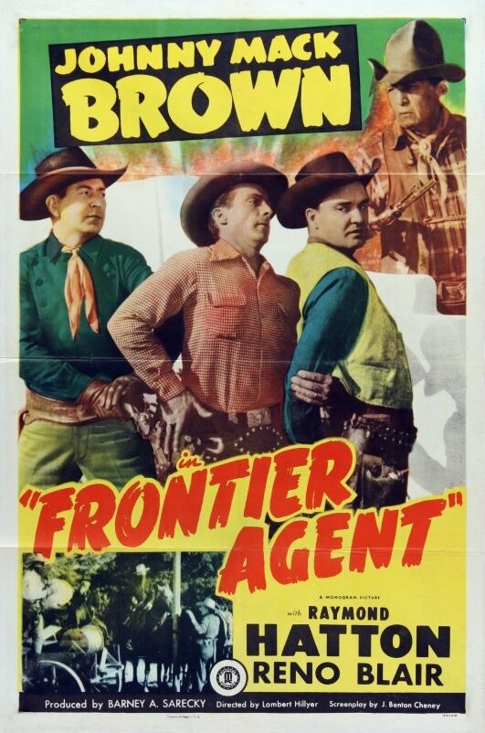 Frontier Agent (1948) постер