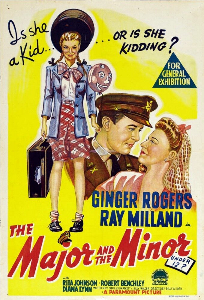Майор и малютка (1942) постер