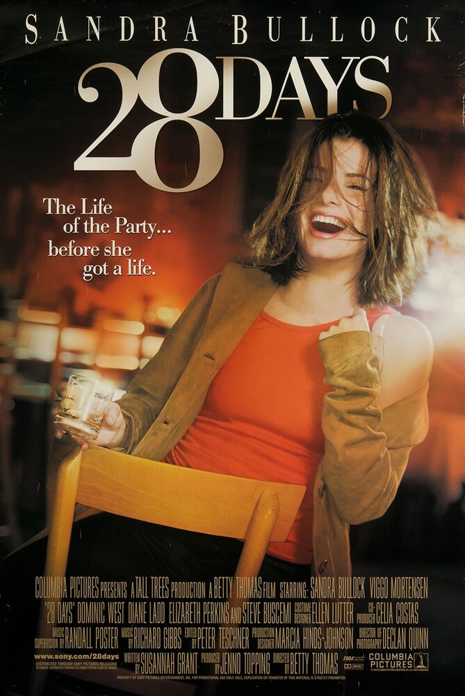 28 дней (2000) постер