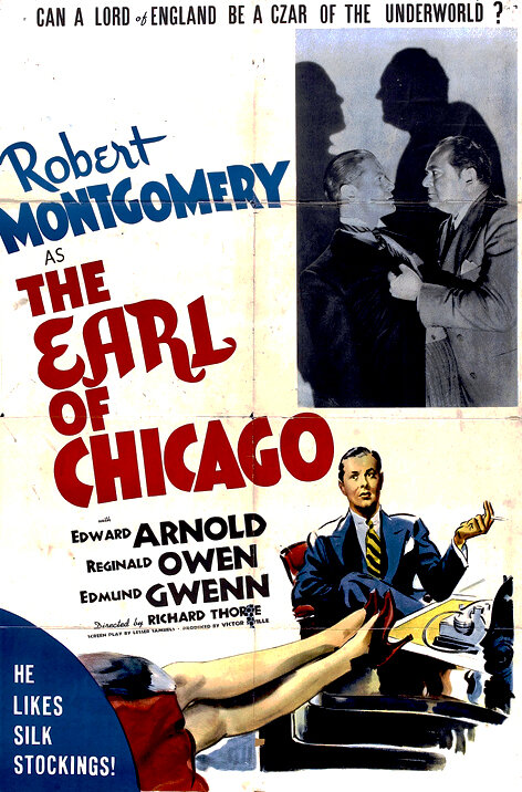 The Earl of Chicago (1940) постер
