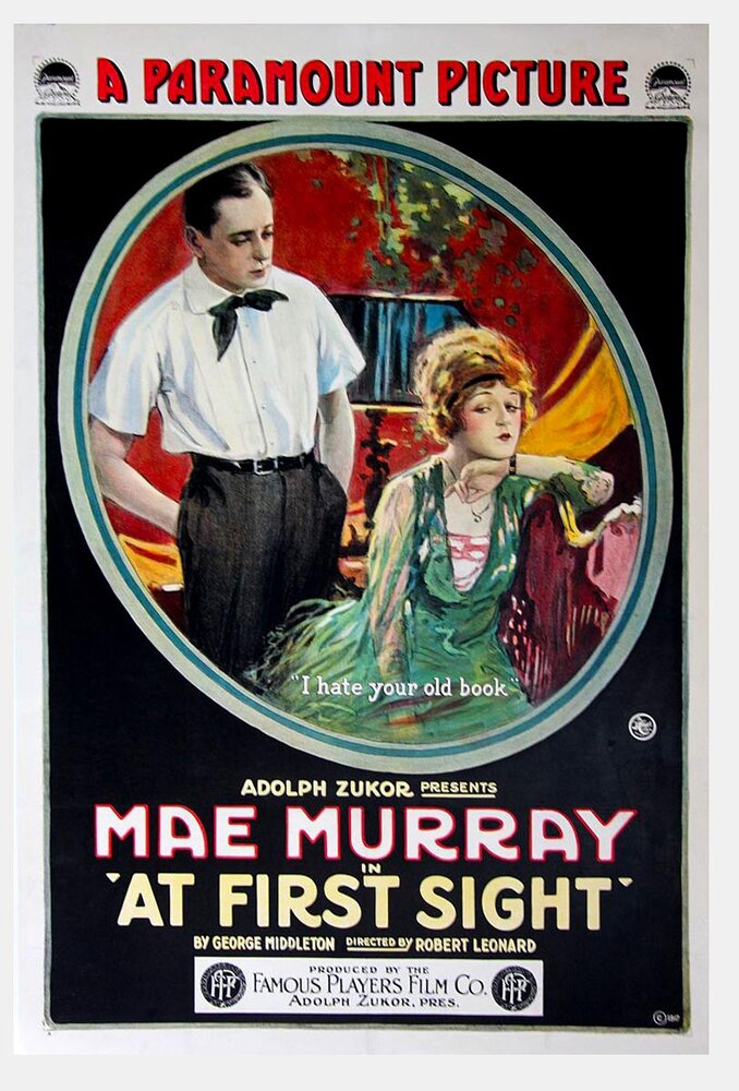 At First Sight (1917) постер