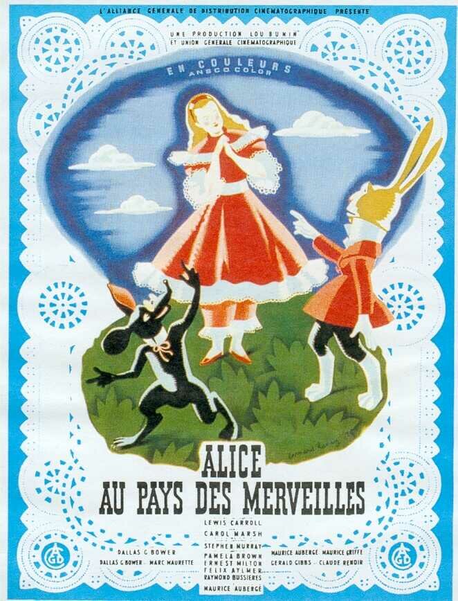 Алиса в стране чудес (1949) постер