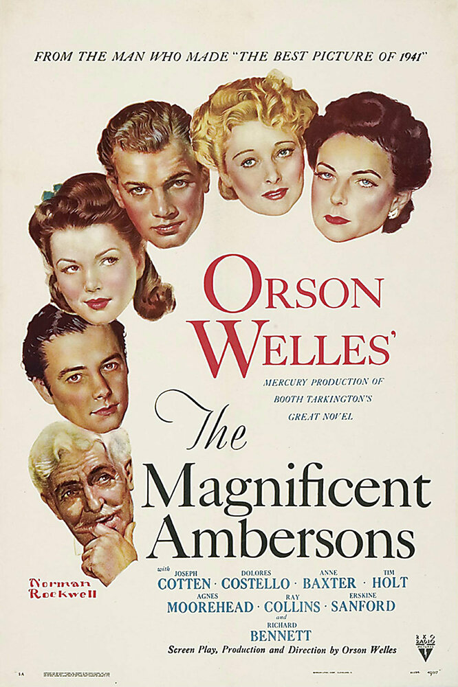 Великолепие Амберсонов (1942) постер