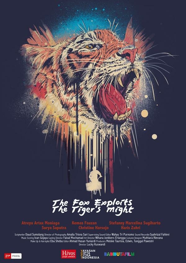 Лиса пользуется силой тигра (2015) постер