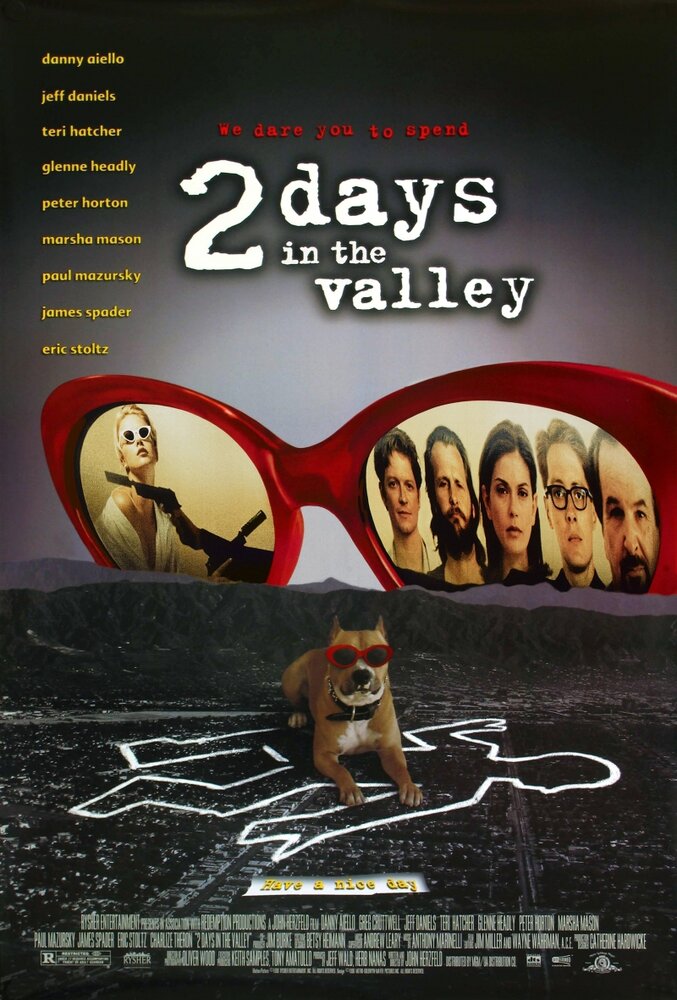 Два дня в долине (1996) постер