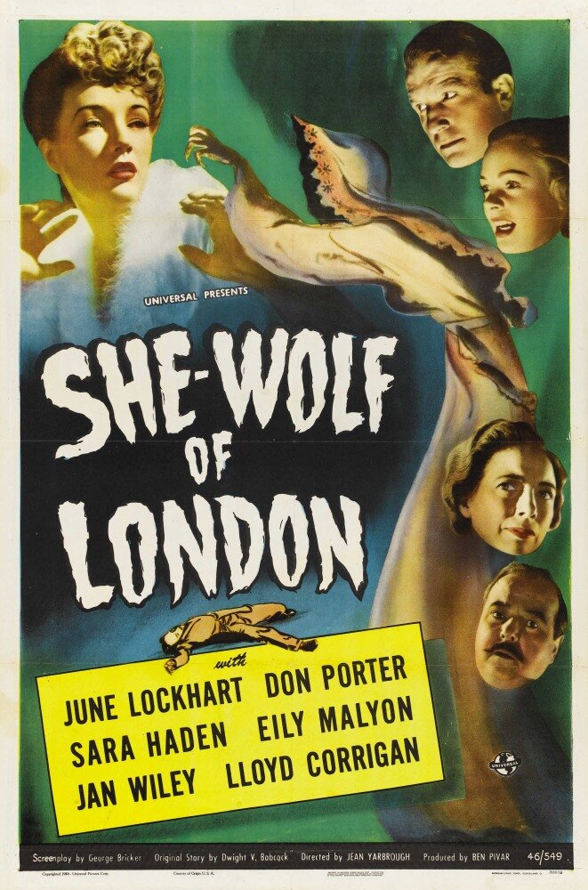 Женщина-волк из Лондона (1946) постер