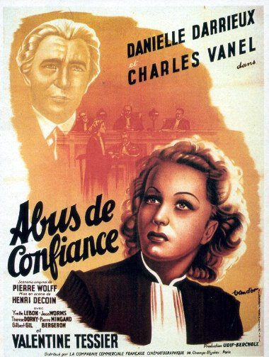 Злоупотребление доверием (1937) постер