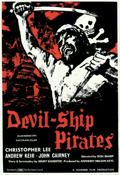 Дьявольский пиратский корабль (1964) постер
