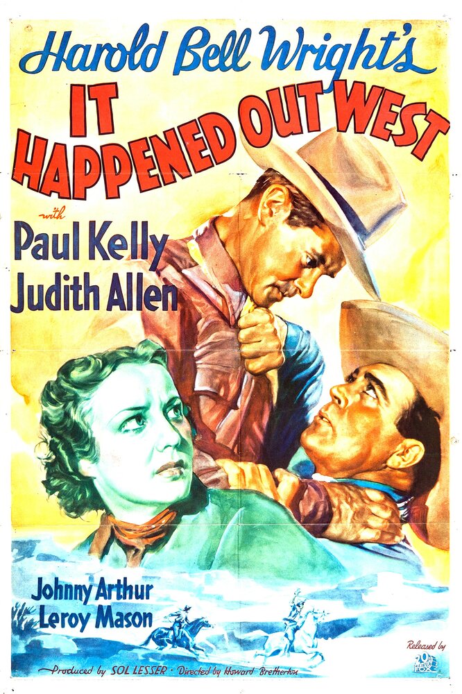 It Happened Out West (1937) постер
