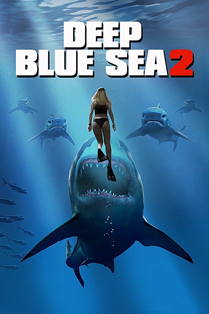 Глубокое синее море 2 (2018) постер