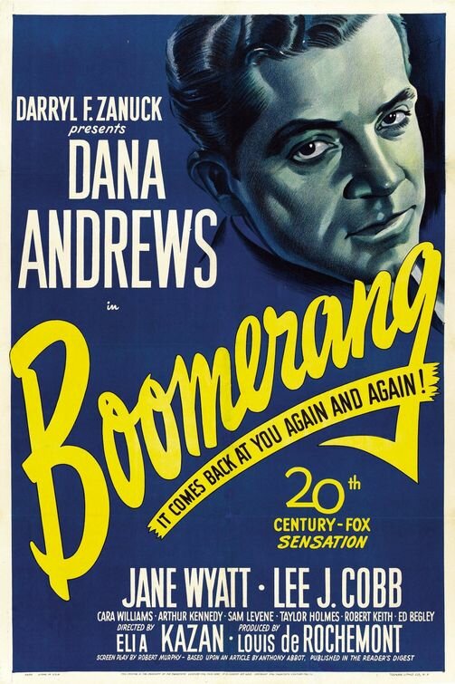 Бумеранг! (1947) постер