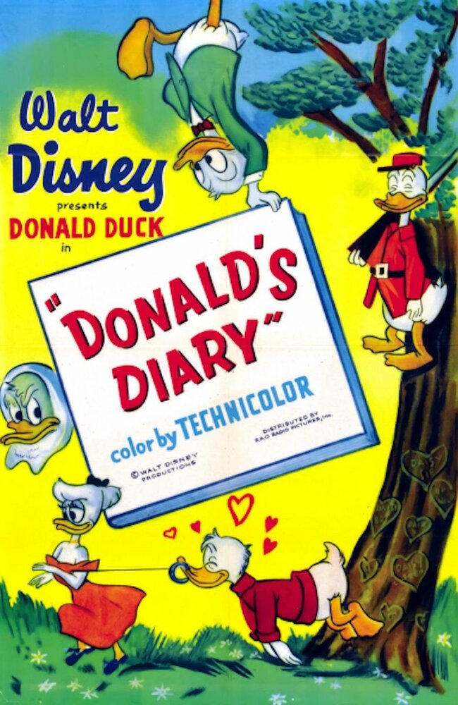 Дневник Дональда (1954) постер