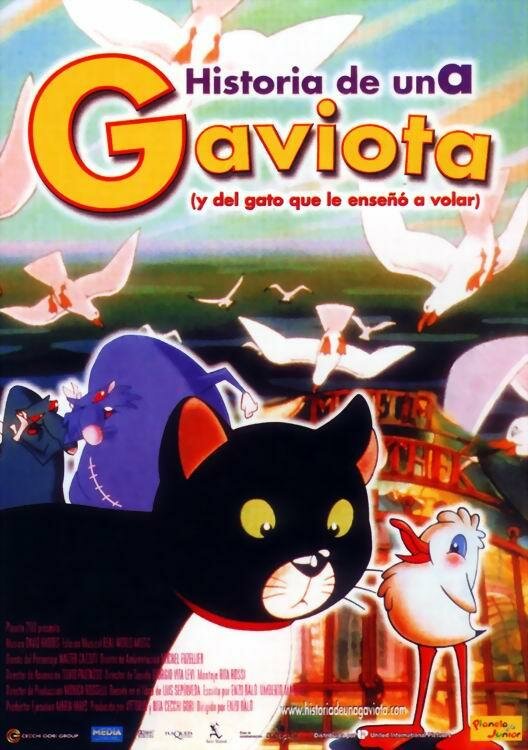 La gabbianella e il gatto (1998) постер
