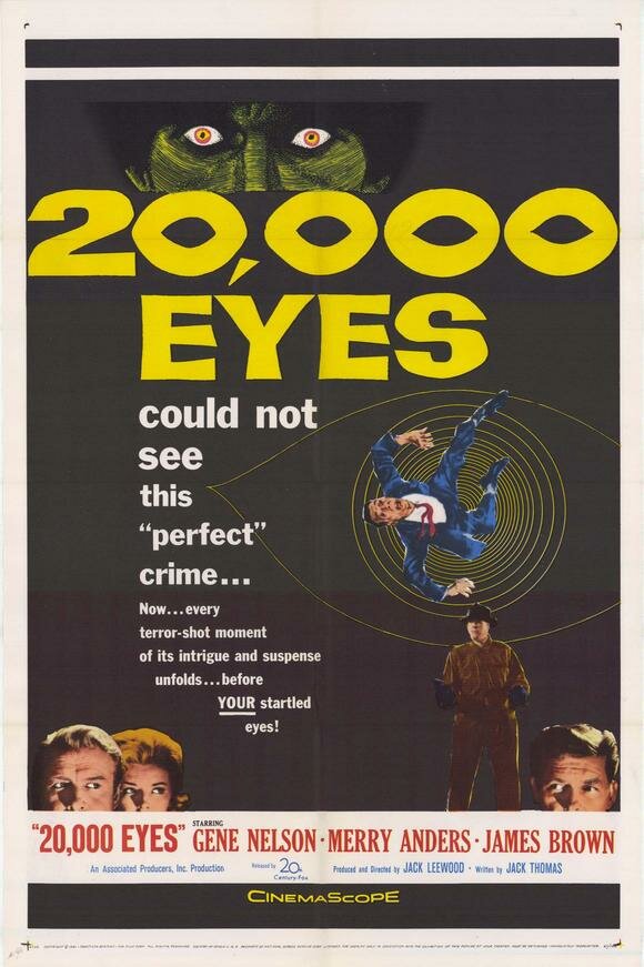 Двадцать тысяч глаз (1961) постер