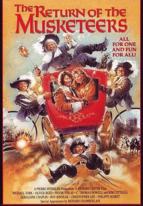 Возвращение мушкетеров (1989) постер
